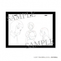 きみの声をとどけたい　原画フレーム 紫音とかえでとなぎさ