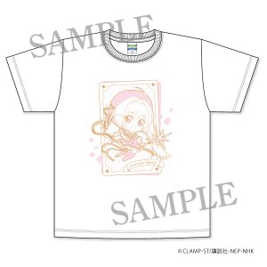 画像1: カードキャプターさくら クリアカード編　Tシャツ さくら1